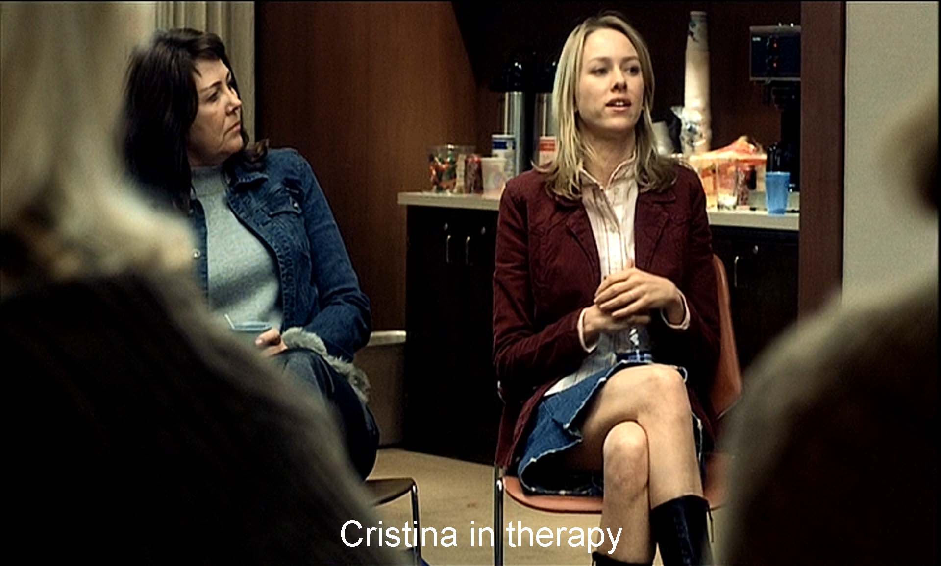 Cristina in therapy