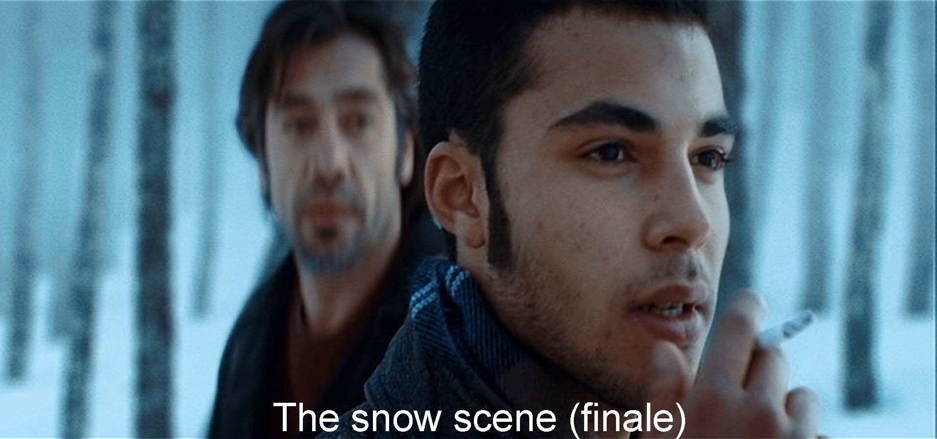 The snow scene (finale)