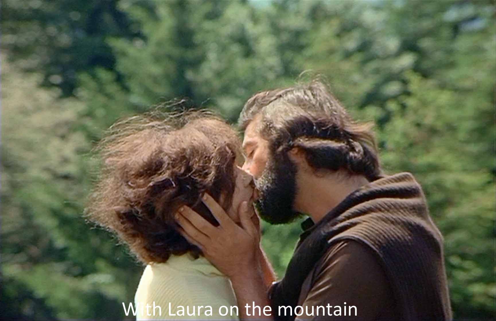With Laura on the mountain