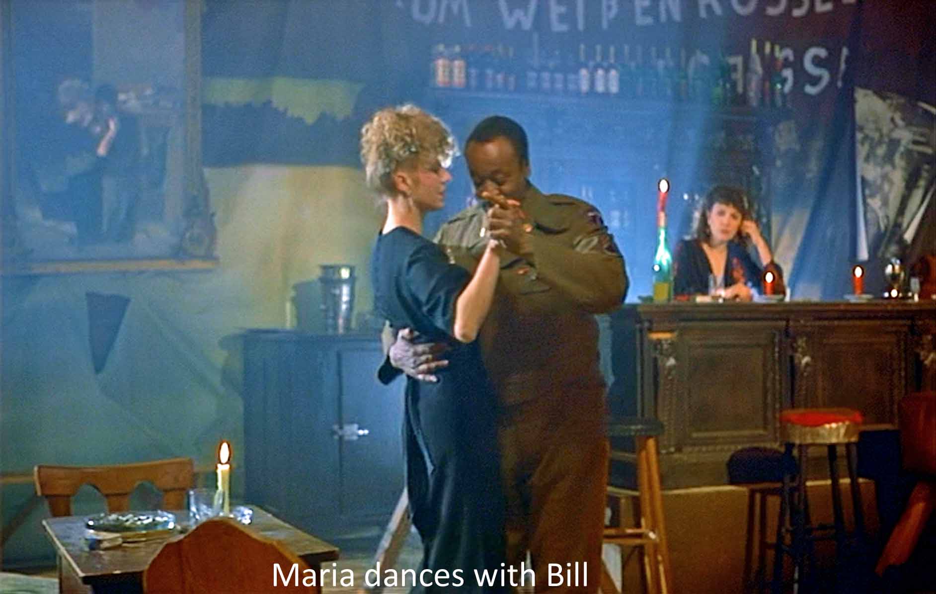 Maria dances with Bill