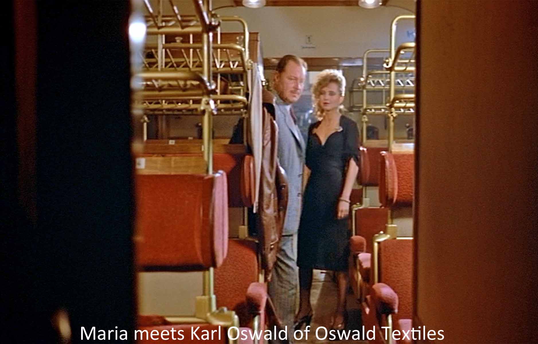 Maria meets Karl Oswald of Oswald Textiles