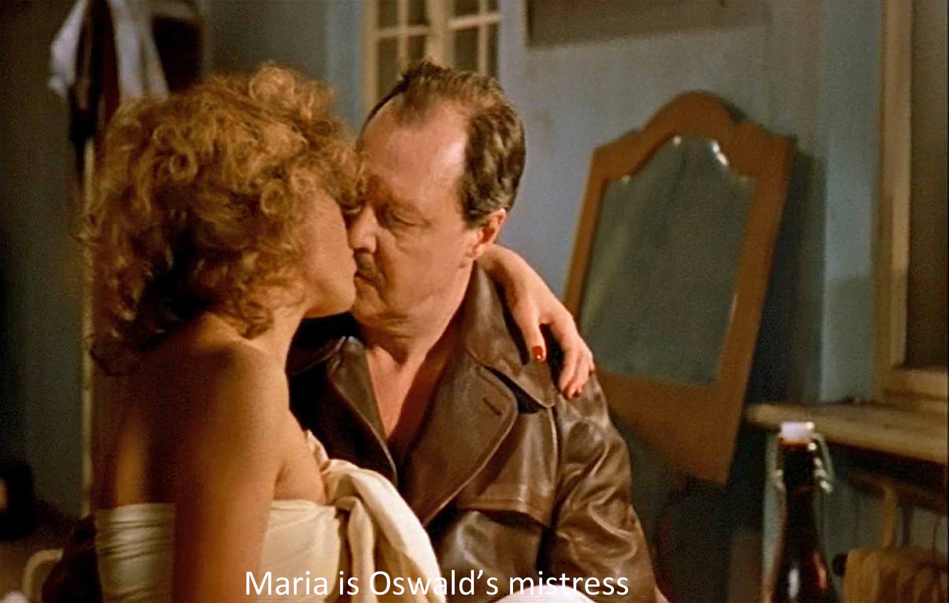Maria is Oswald's mistress