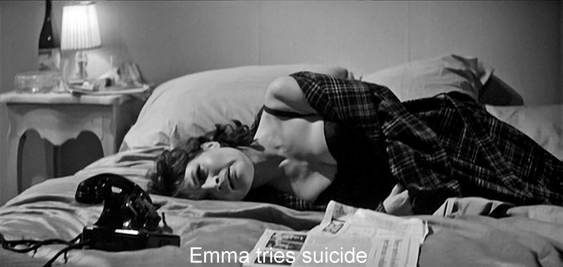 Emma tries suicide