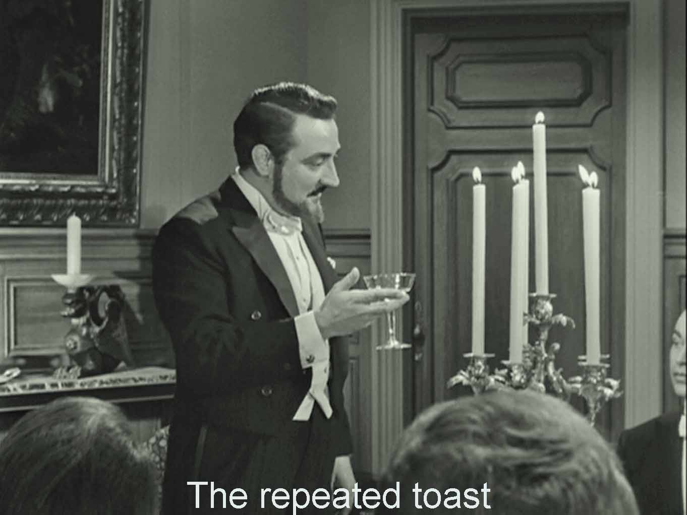 The repeated toast