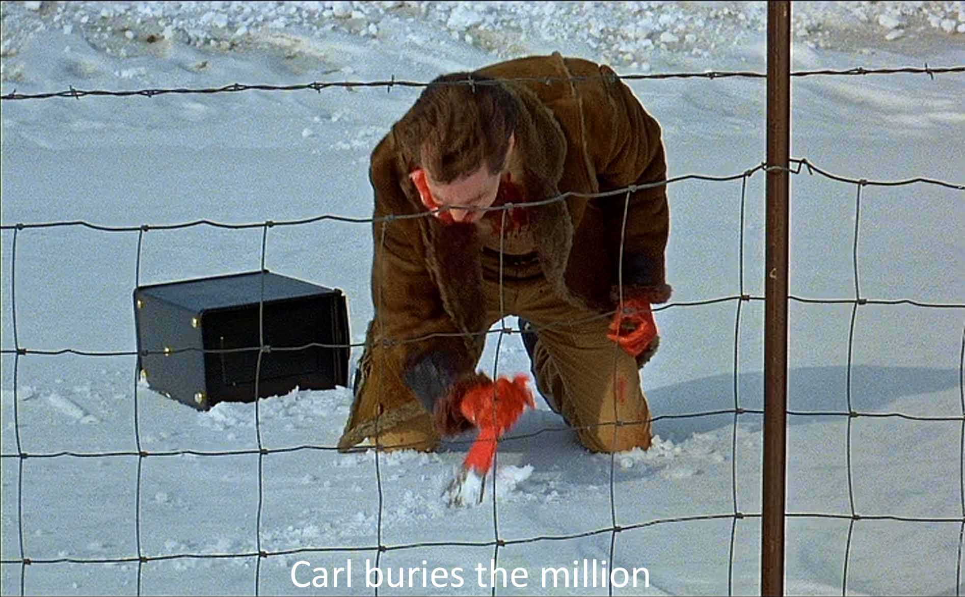 Carl buries the million