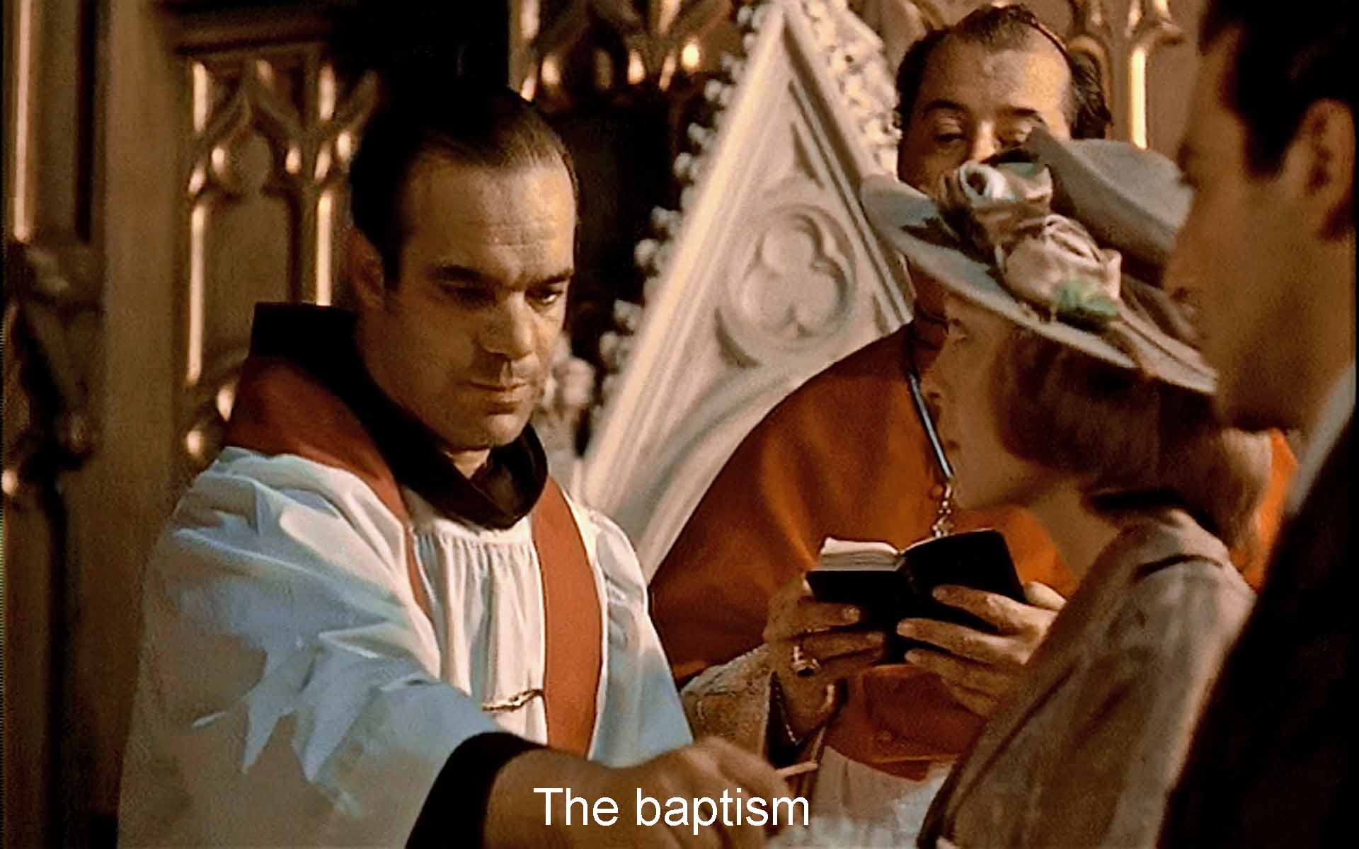 The baptism