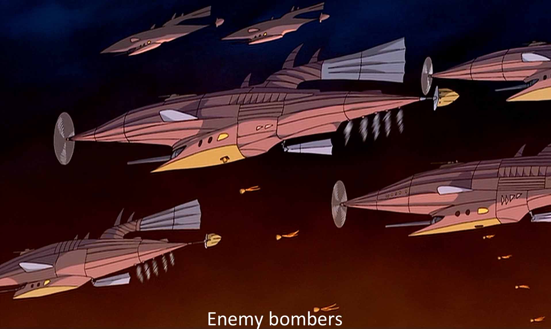 Enemy bombers