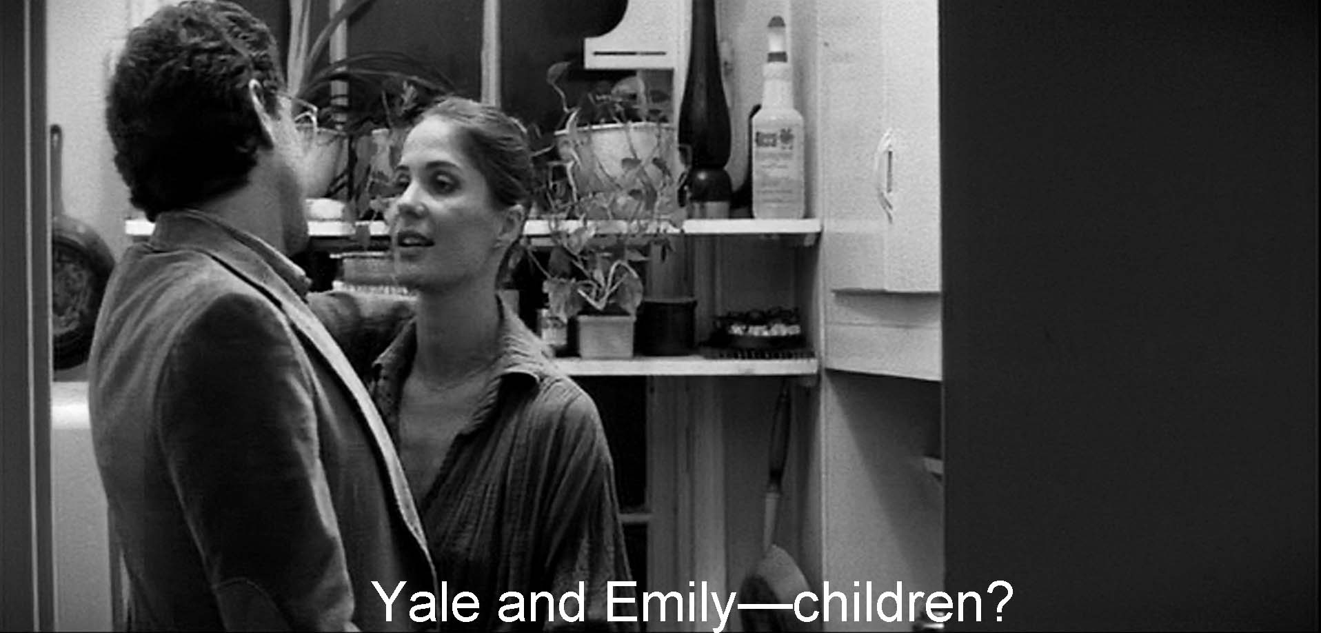 Yale and Emily—children?