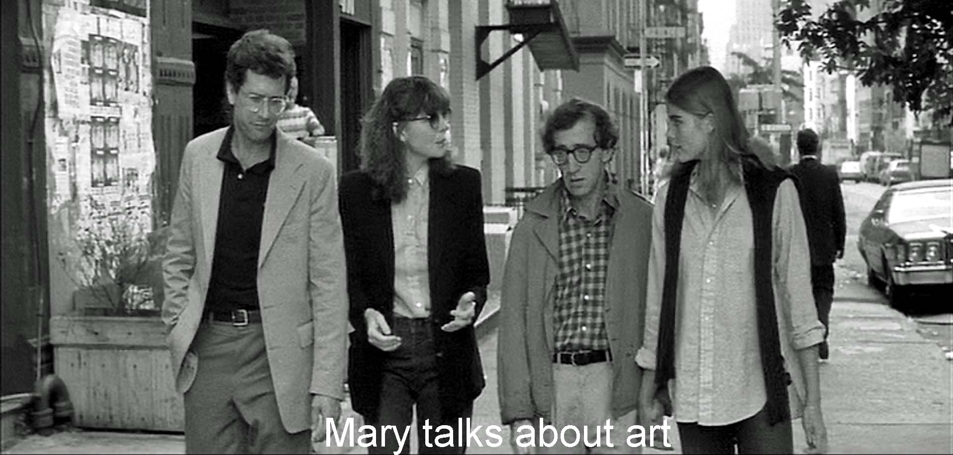 Mary talks about art
