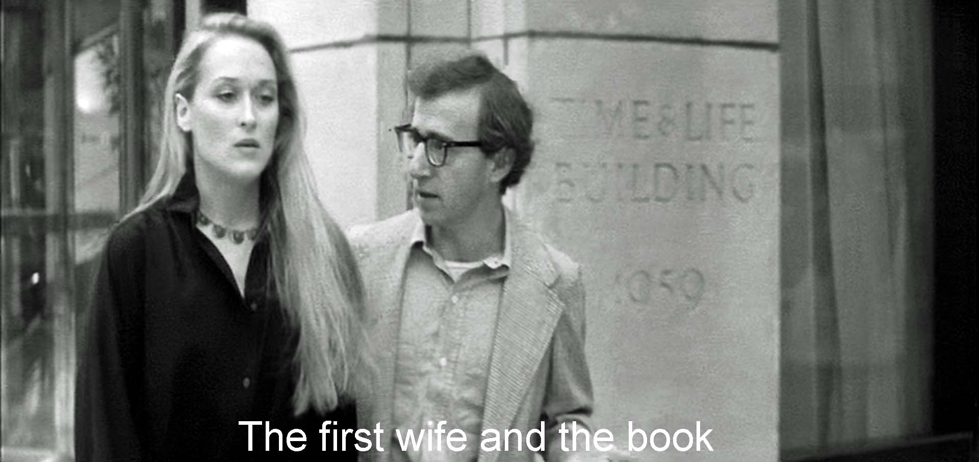 The first wife and the book