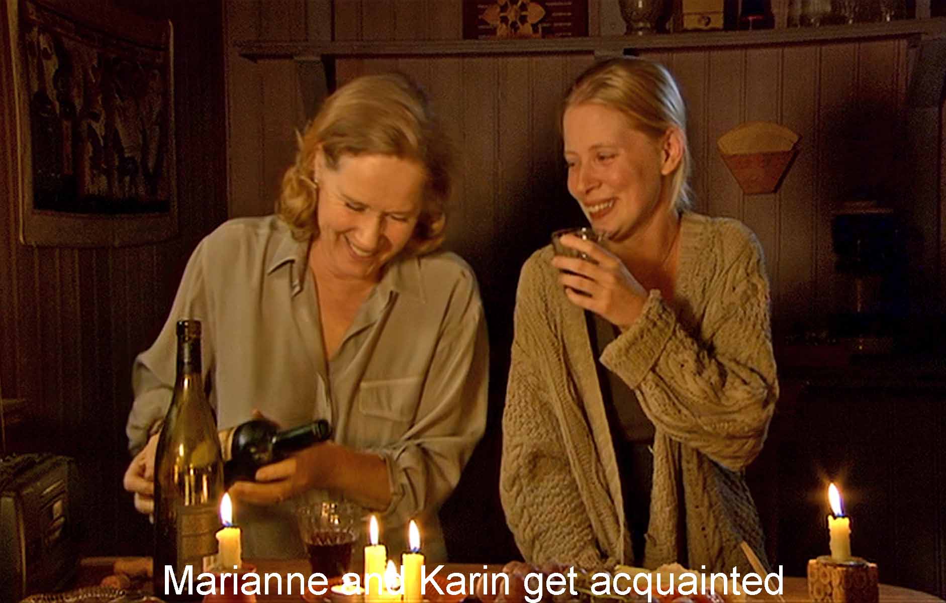  Karin and Marianne get acquainted