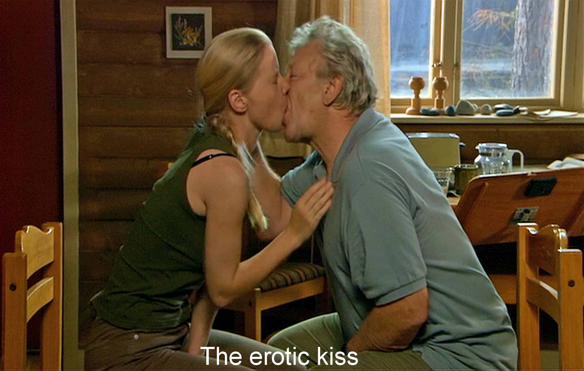 The erotic kiss