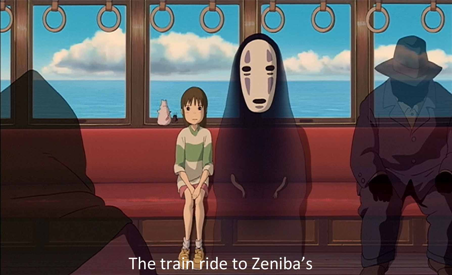 The train ride to Zeniba's