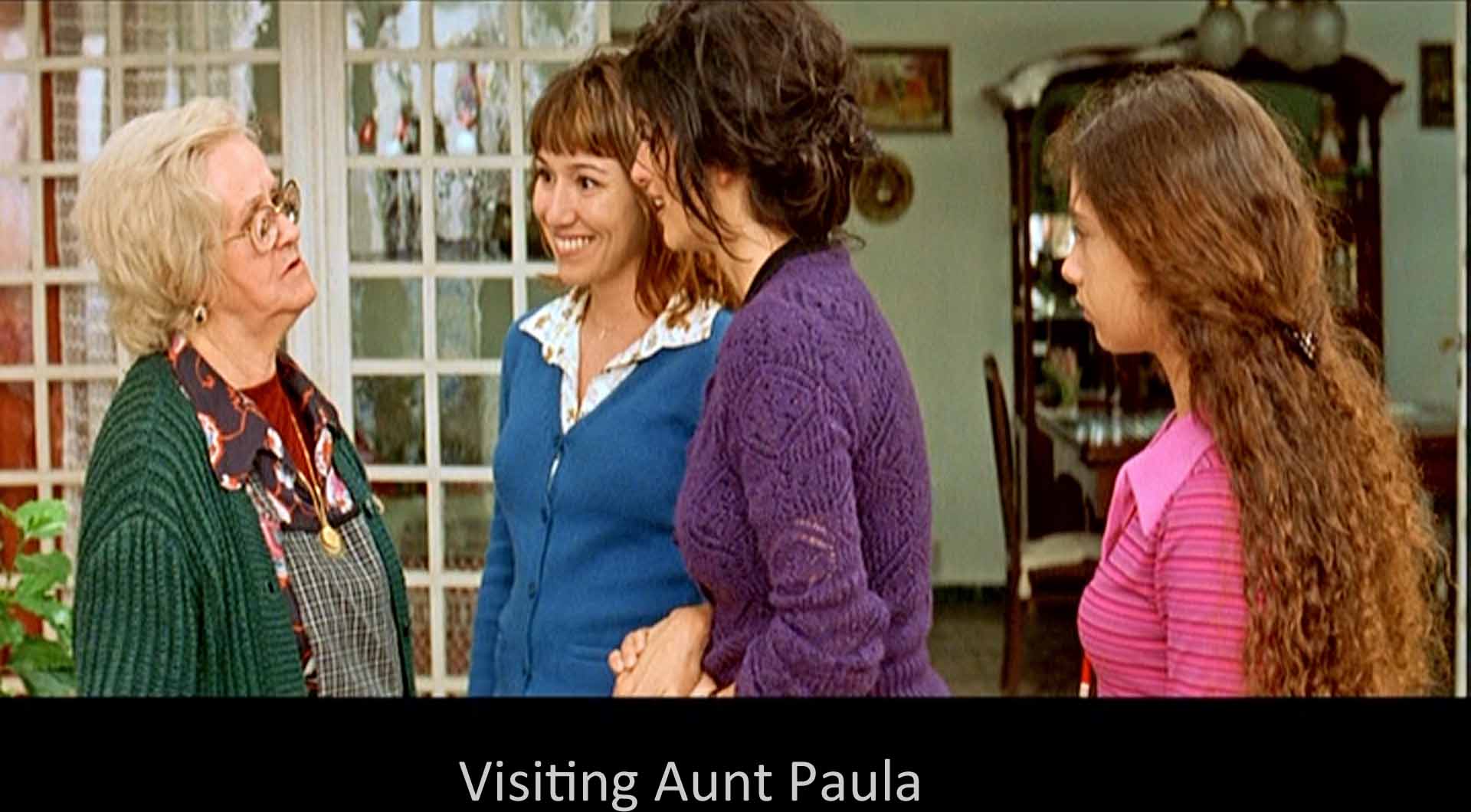Visiting Aunt Paula