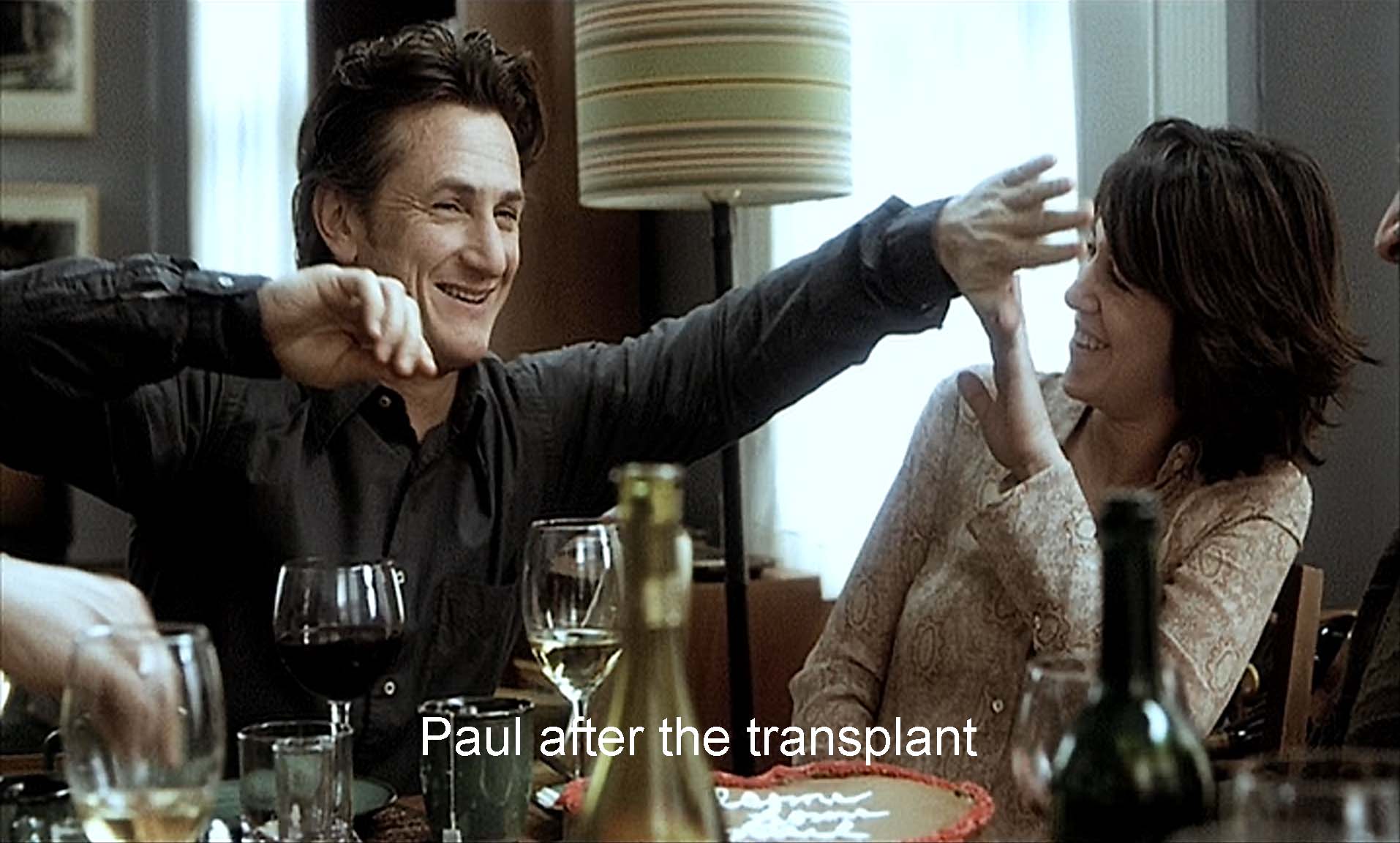 Paul after the transplant