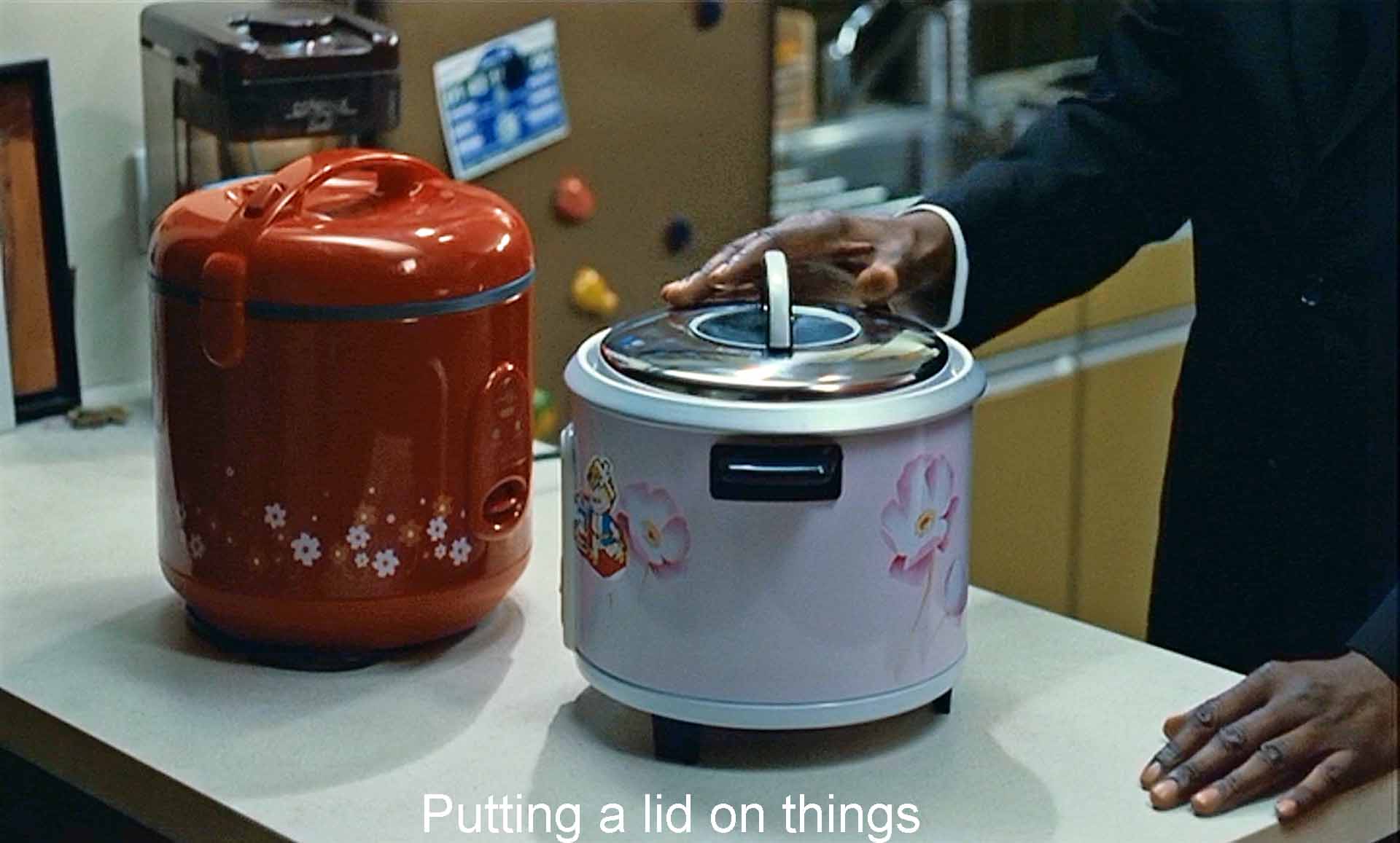 Putting a lid on things