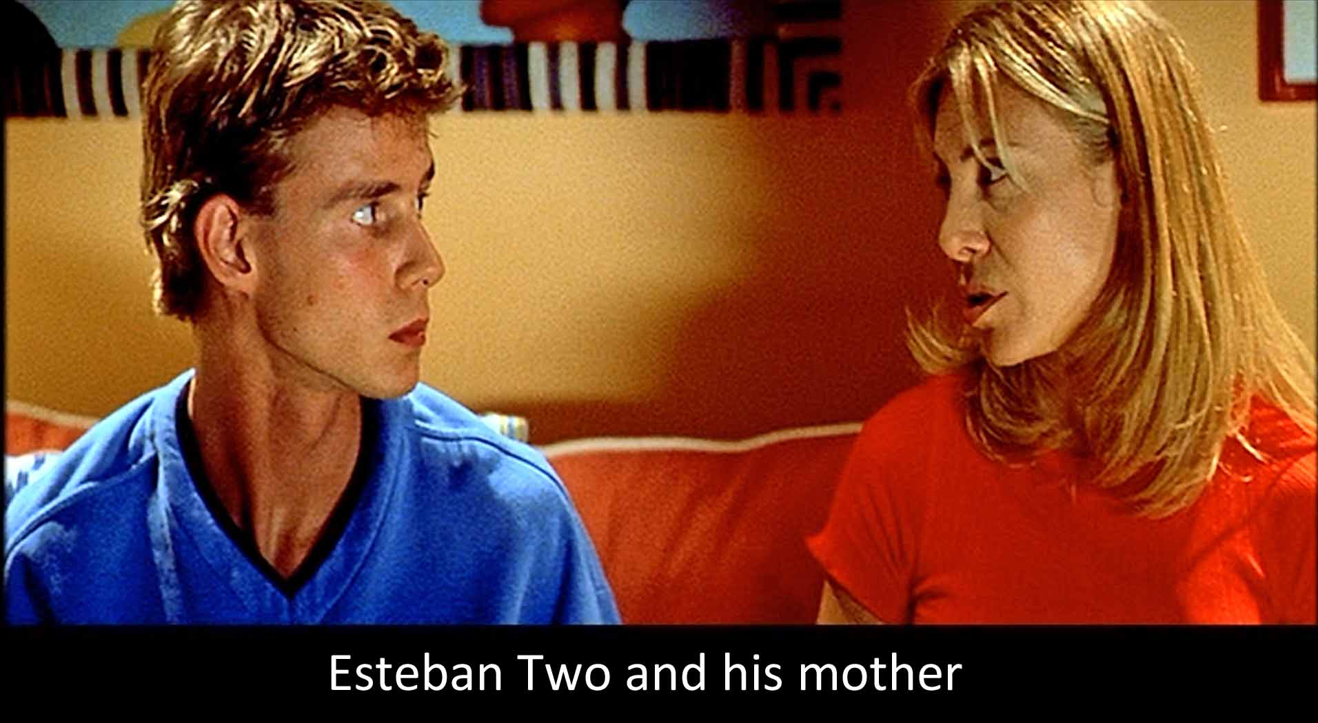 Esteban Two and his mother