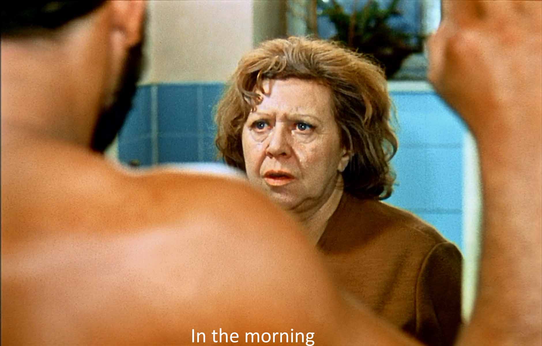 In the morning