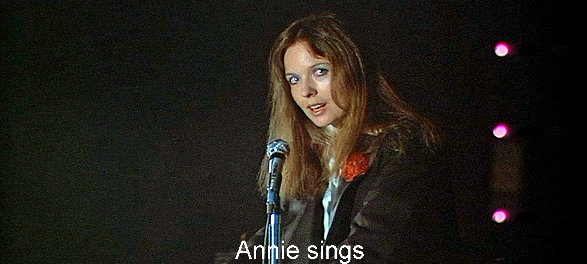 Annie sings