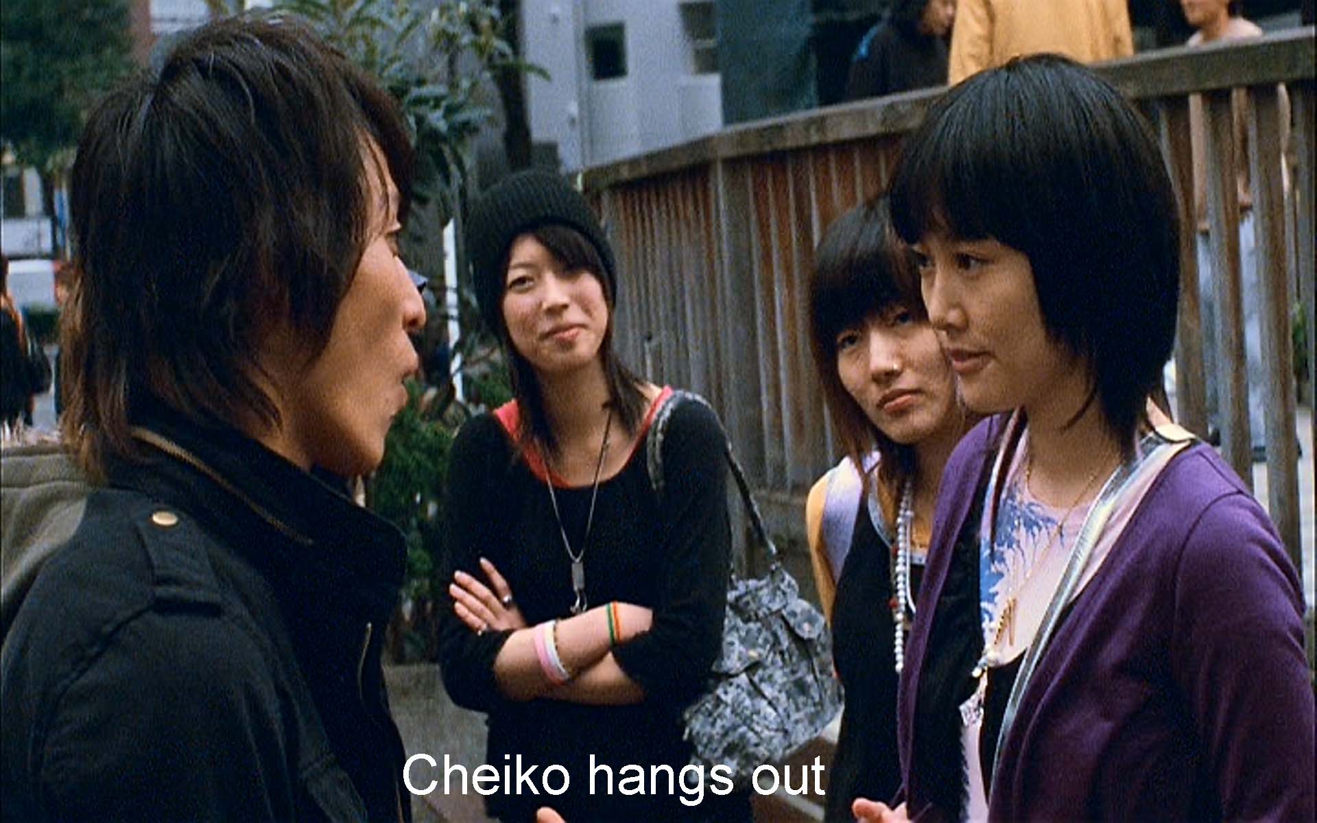 Cheiko hangs out