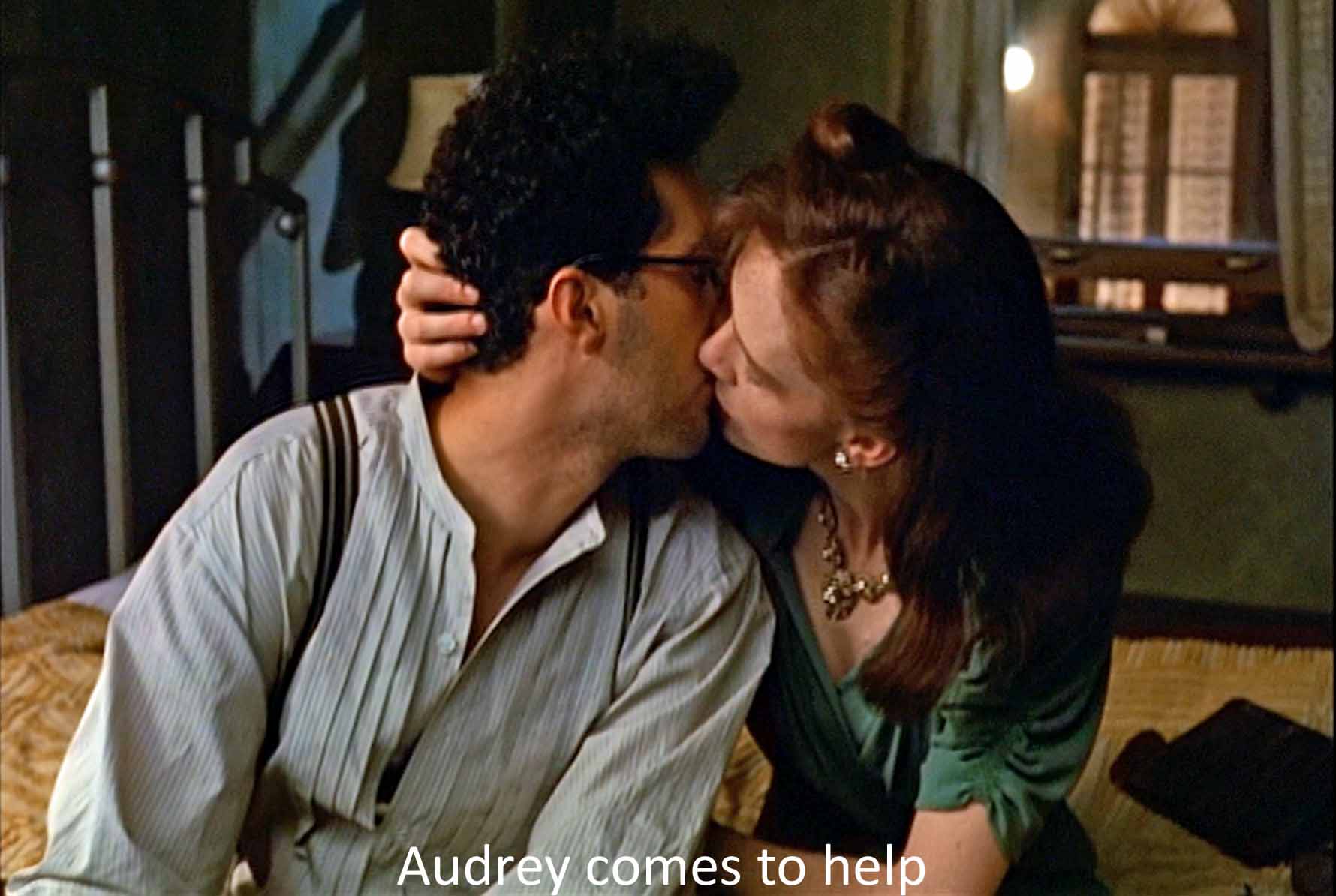 Audrey comes to help