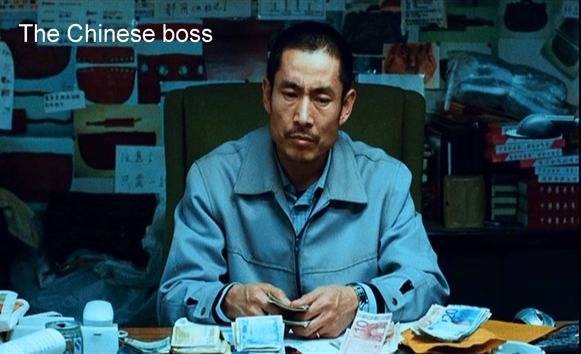 The Chinese boss