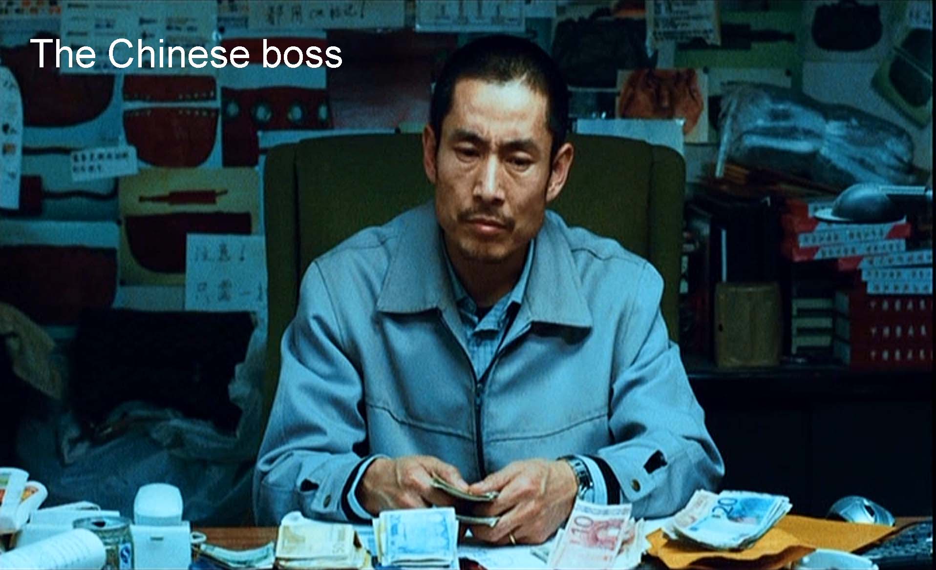 The Chinese boss