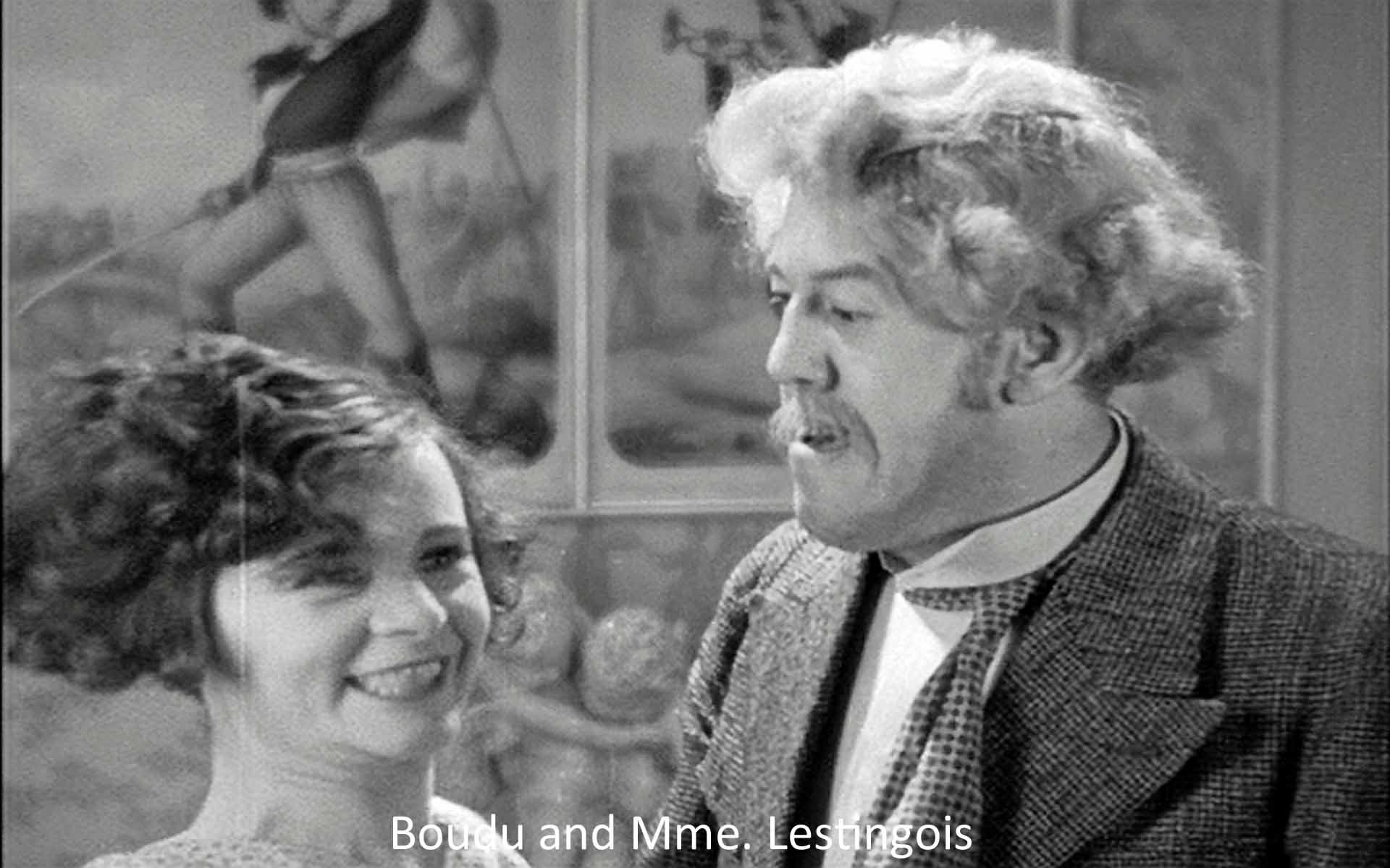 Boudu and Mme. Lestingois