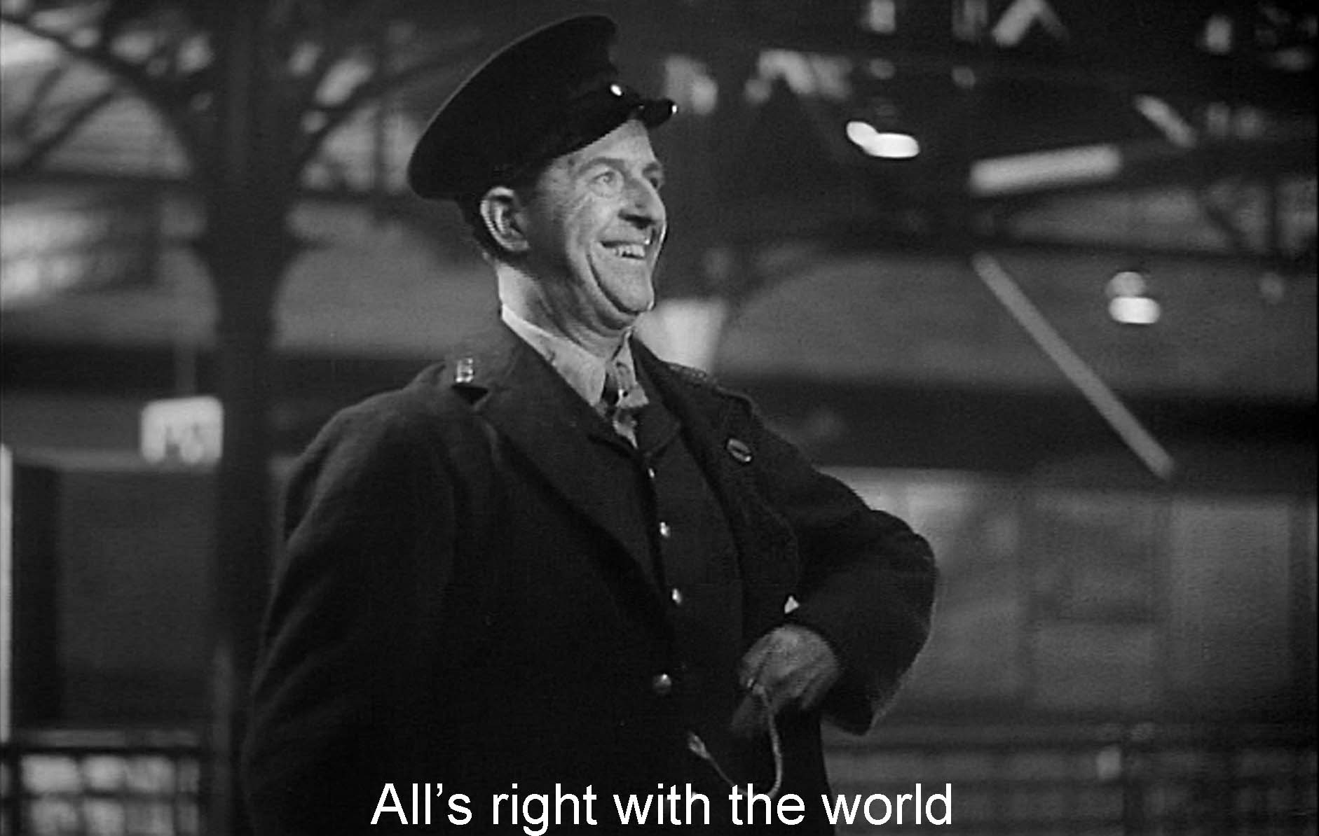 All's right with the world