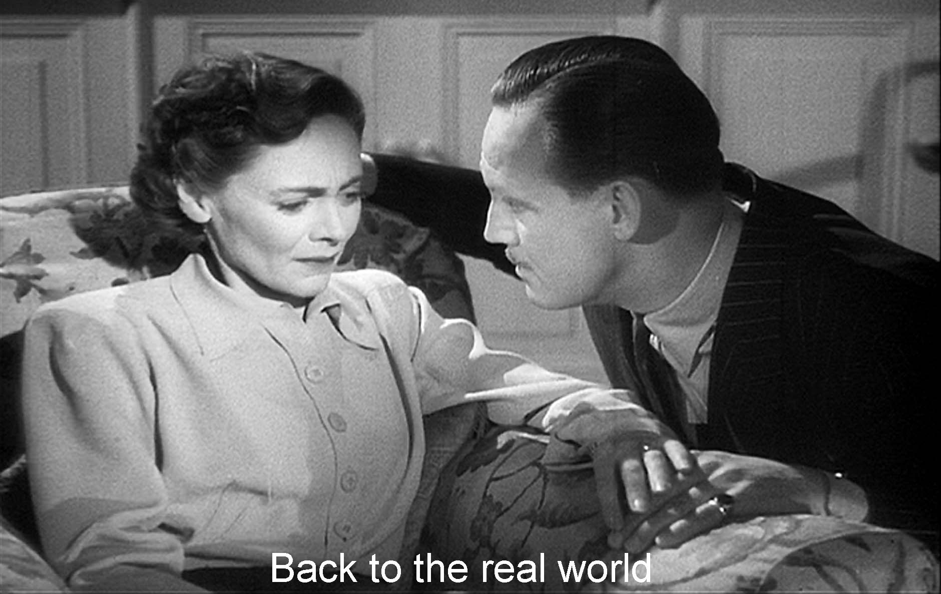  Back to the real world