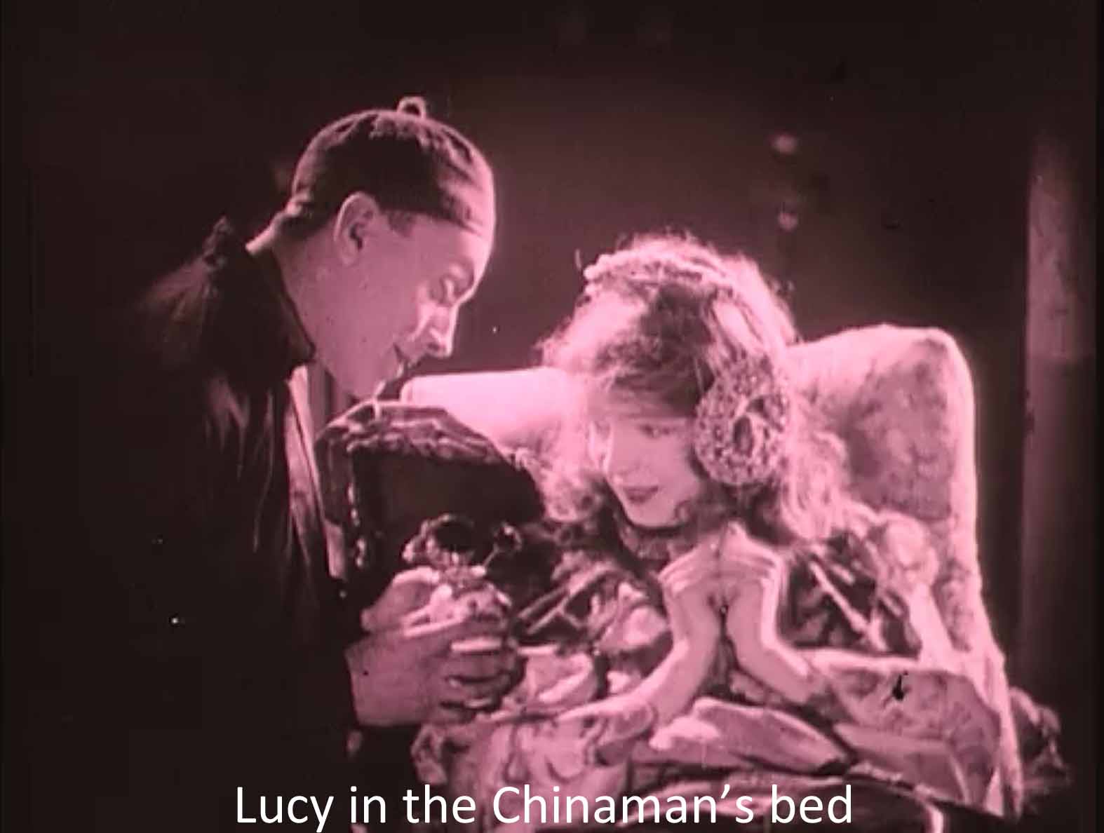Lucy in the Chinaman's bed