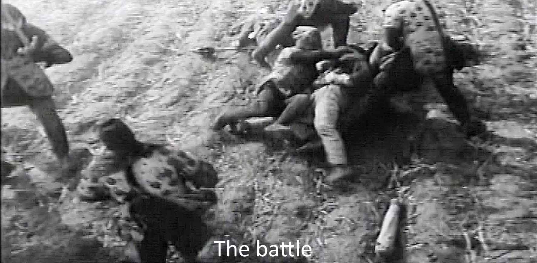 The battle