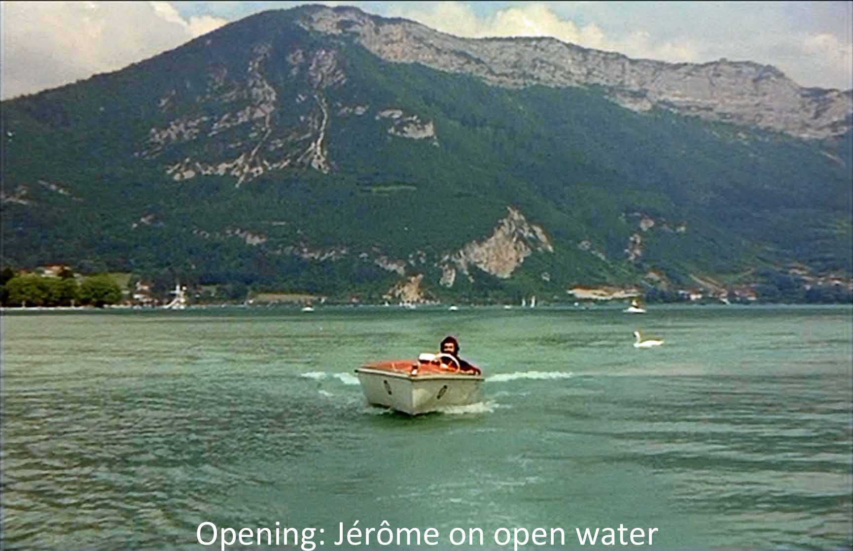 Opening: Jerome on open water