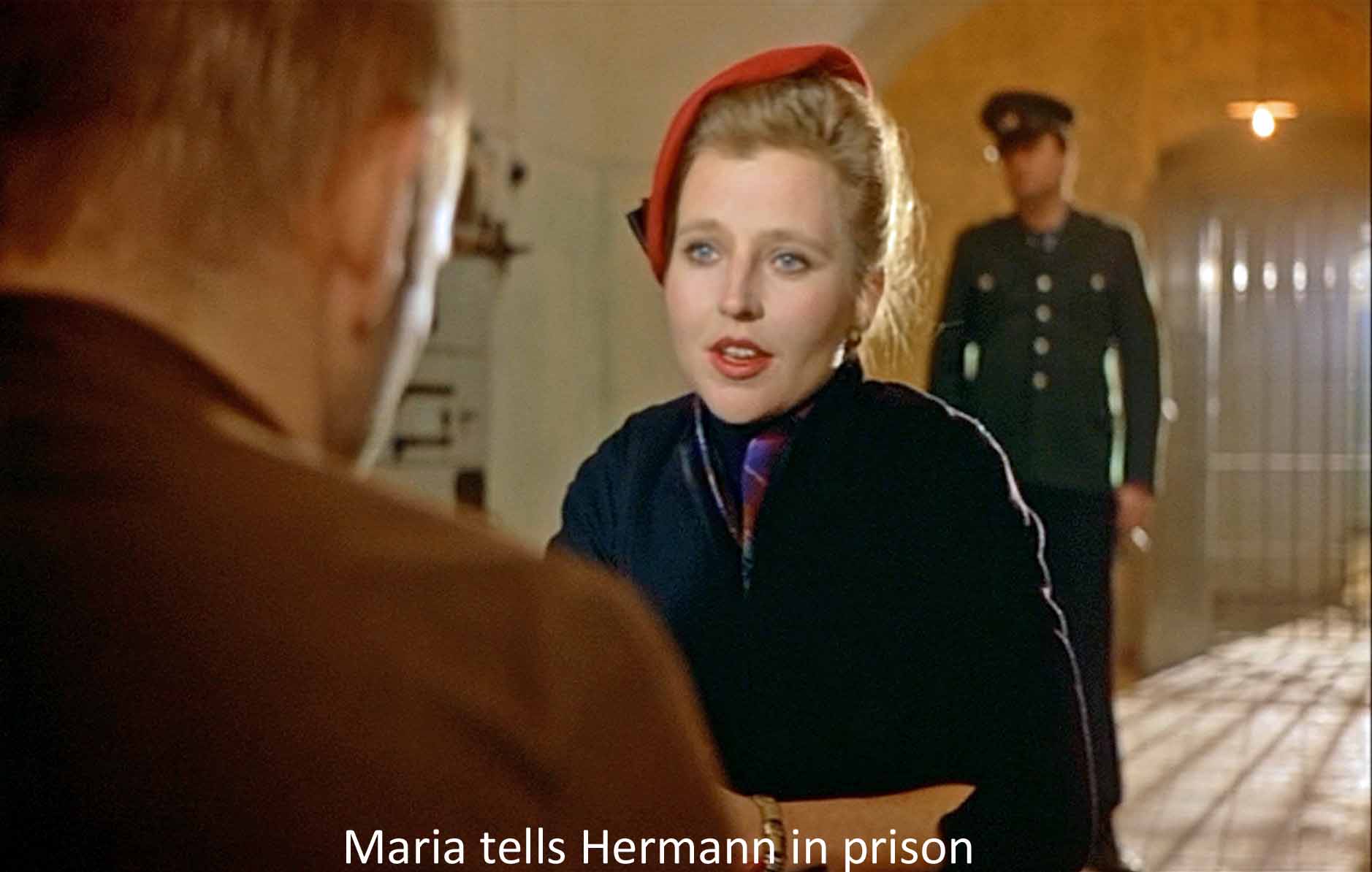 Maria visits Hermann in prison