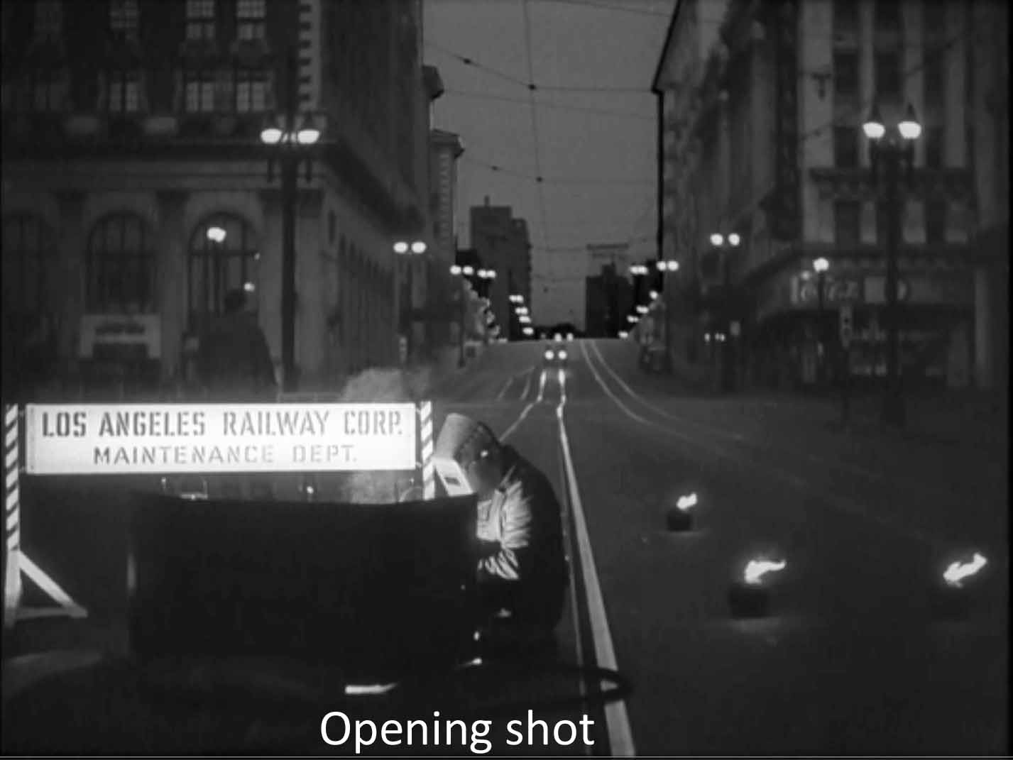 Opening shot