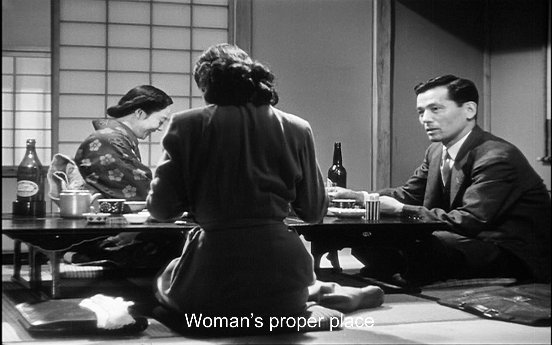 Woman's proper place
