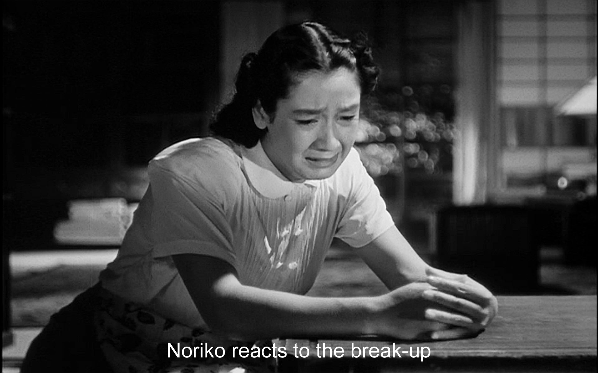 Noriko reacts to the break-up