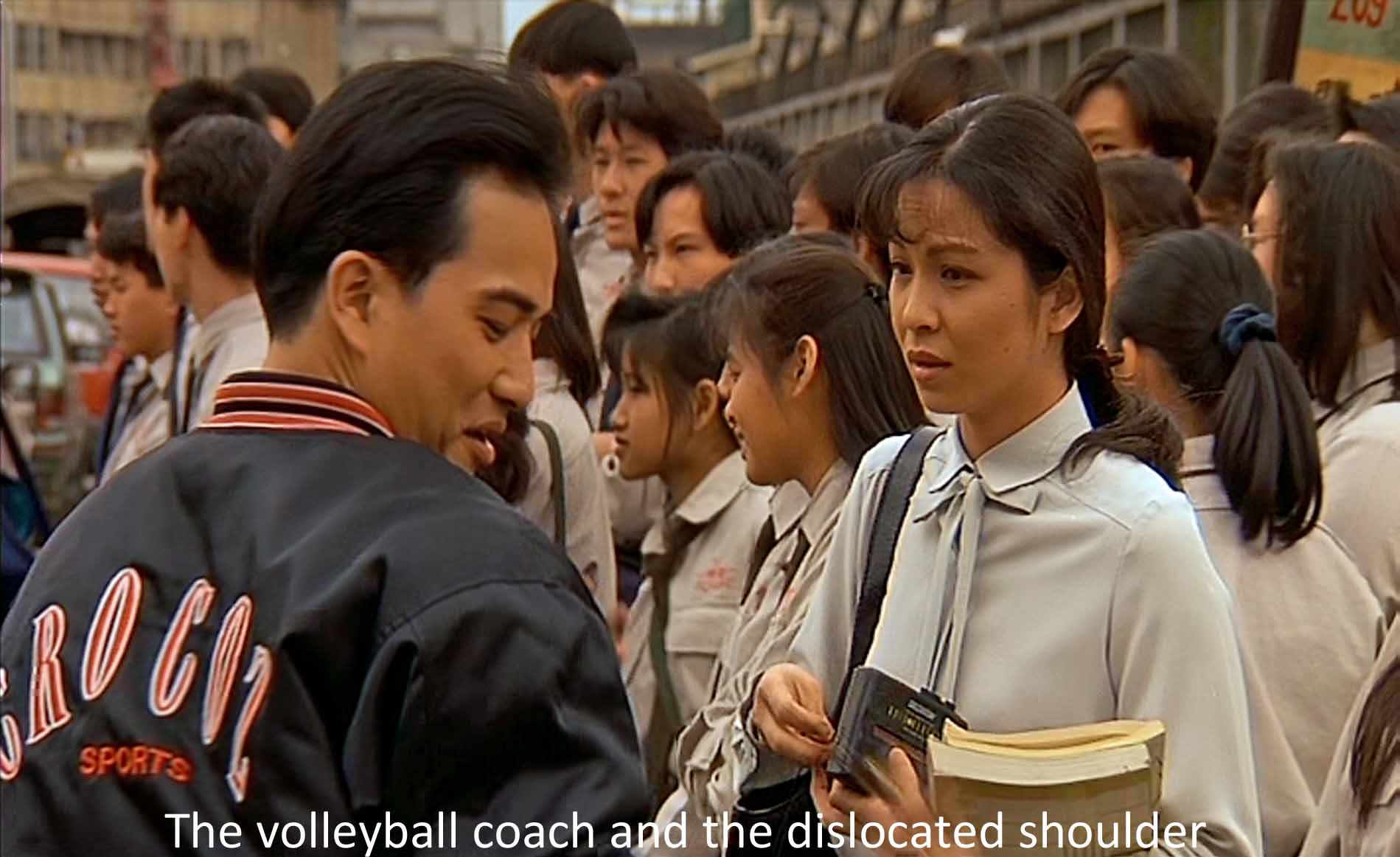 The volleyball coach and the dislocated shoulder