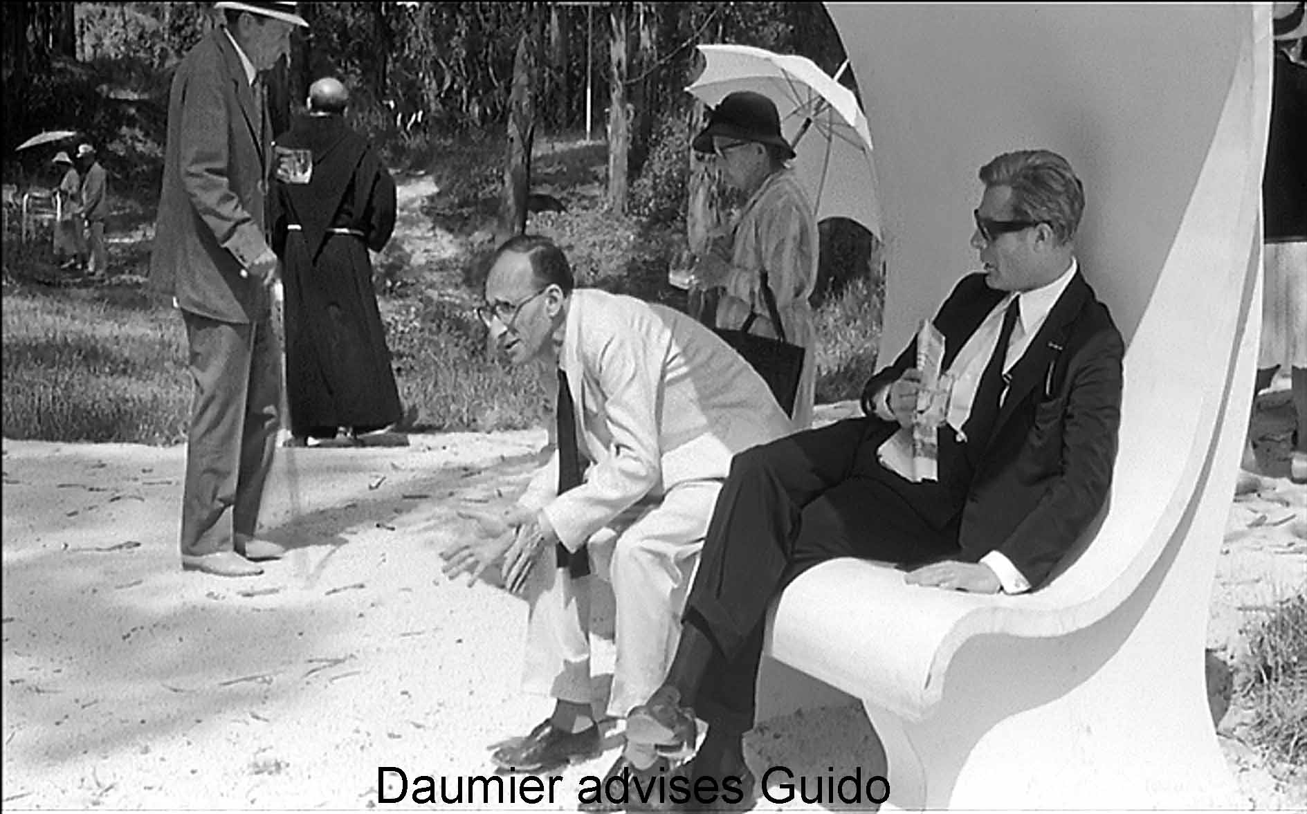 Daumier advises Guido