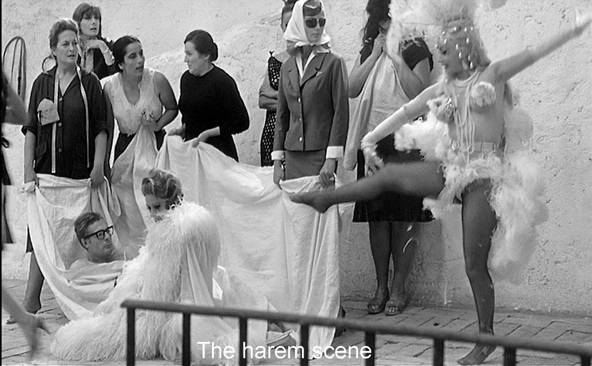 The harem scene