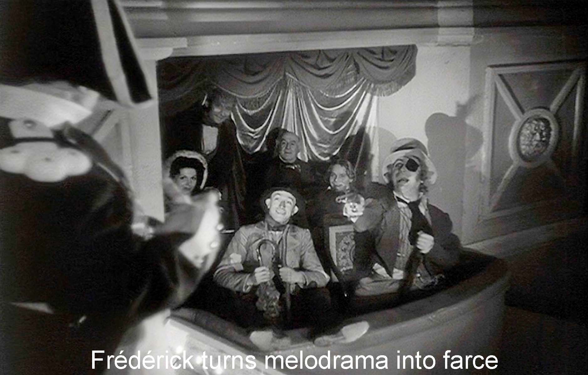 Frédérick turns melodrama into farce