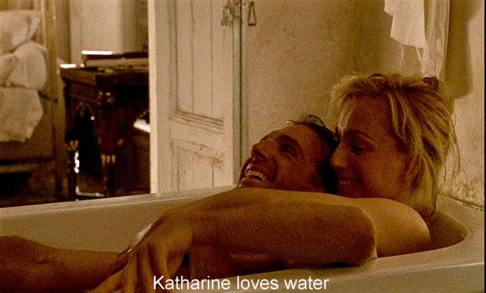 Katharine likes water