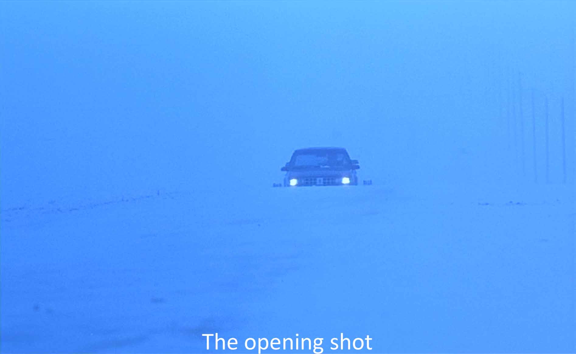 Opening shot