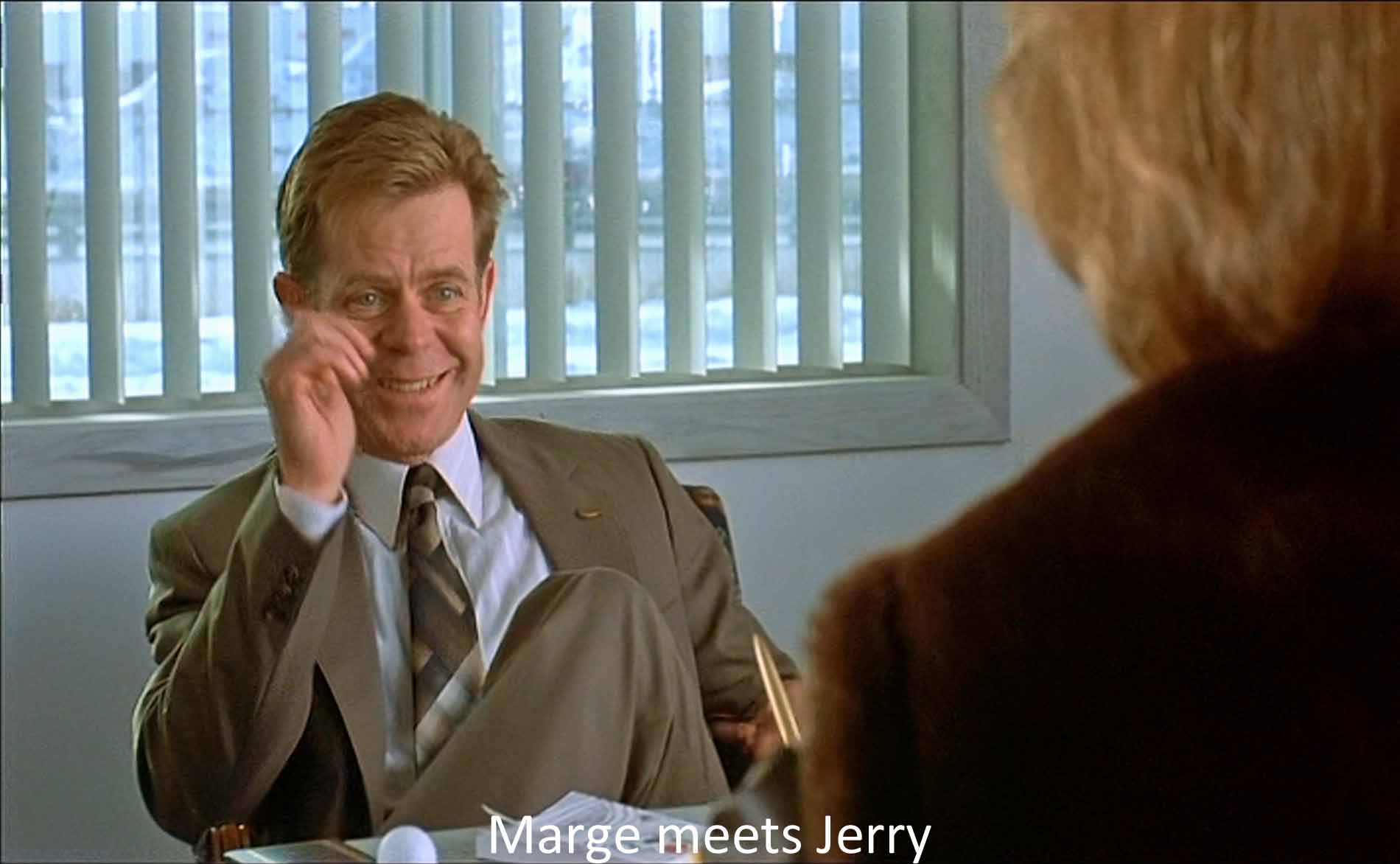 Marge meets Jerry