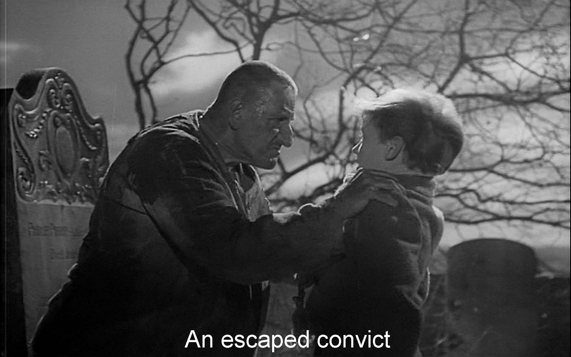 An escaped convict