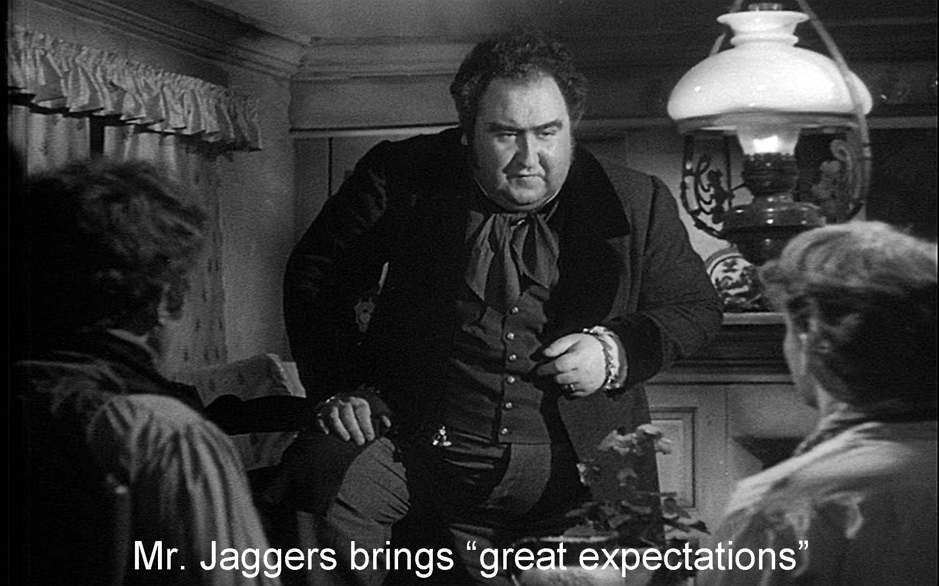 Mr. Jaggers brings great expectations