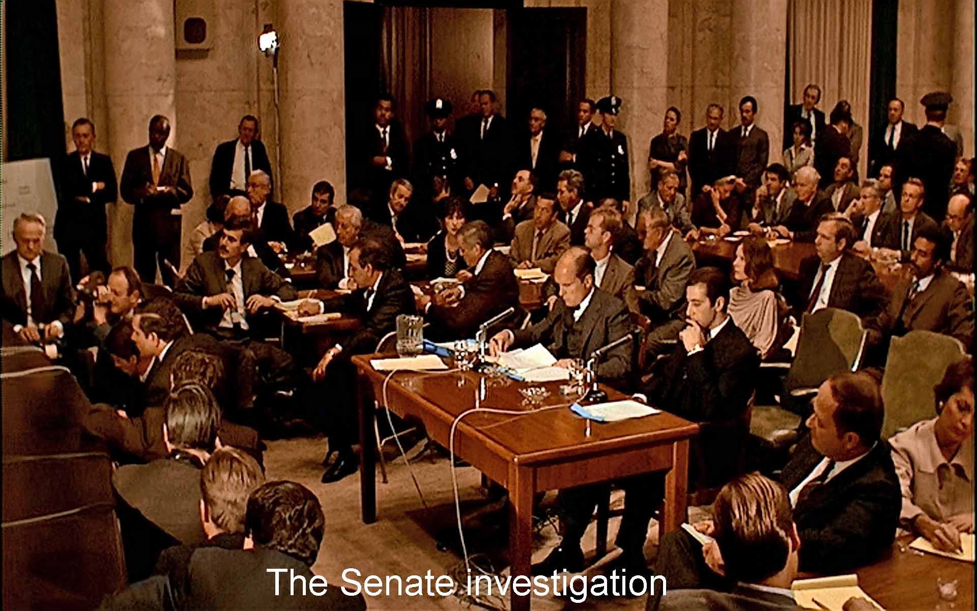 The Senate investigation