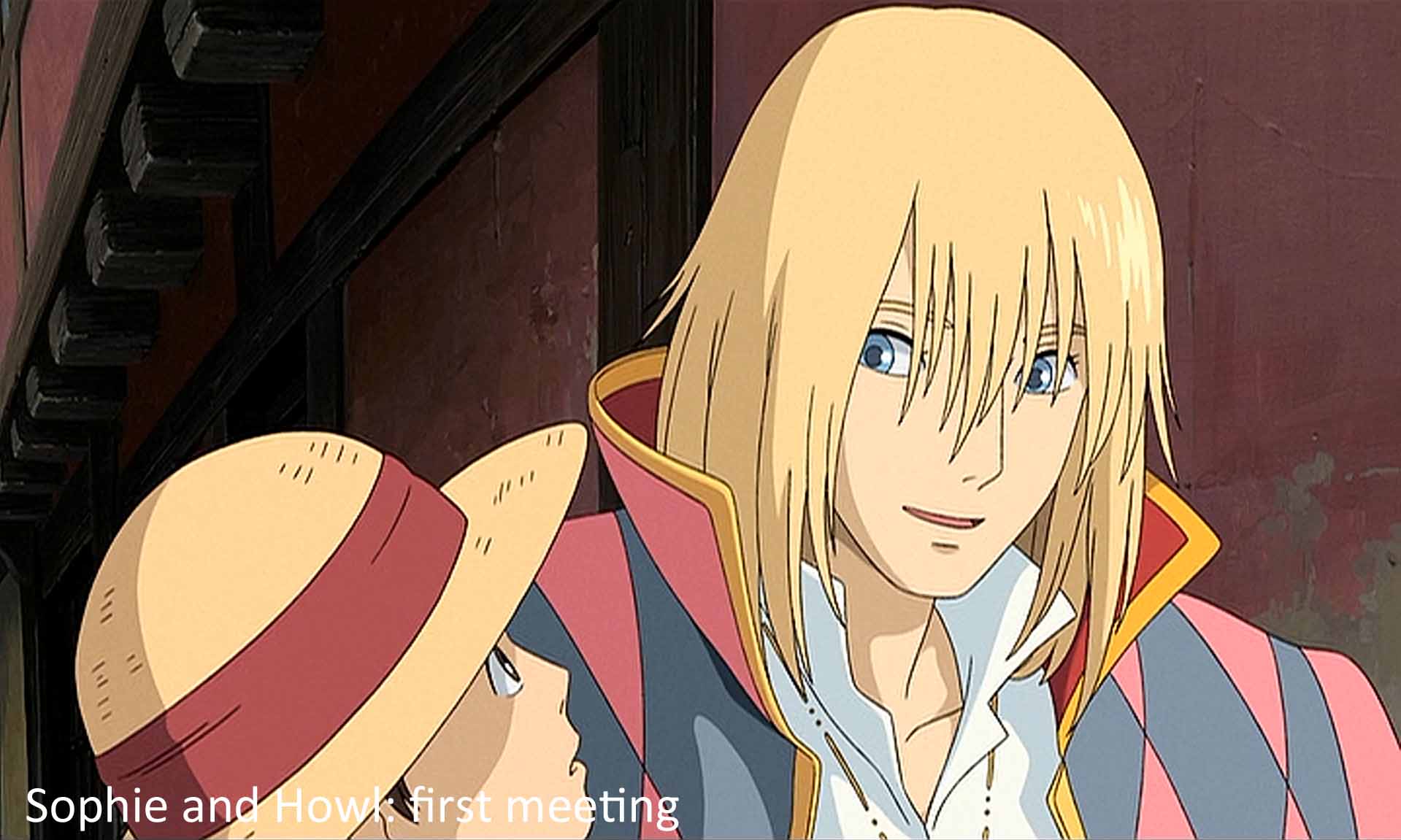 Sophie and Howl: first meeting