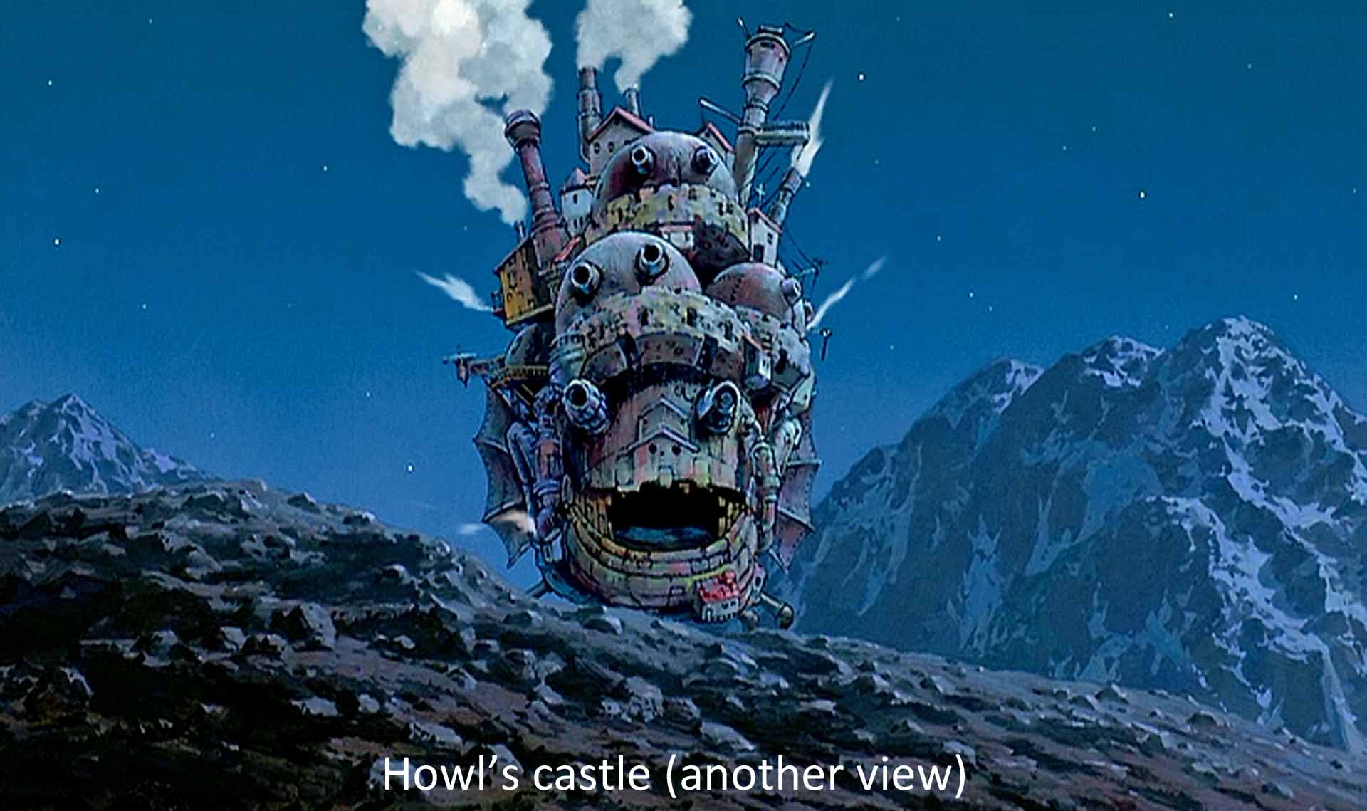 Howls castle (another view)