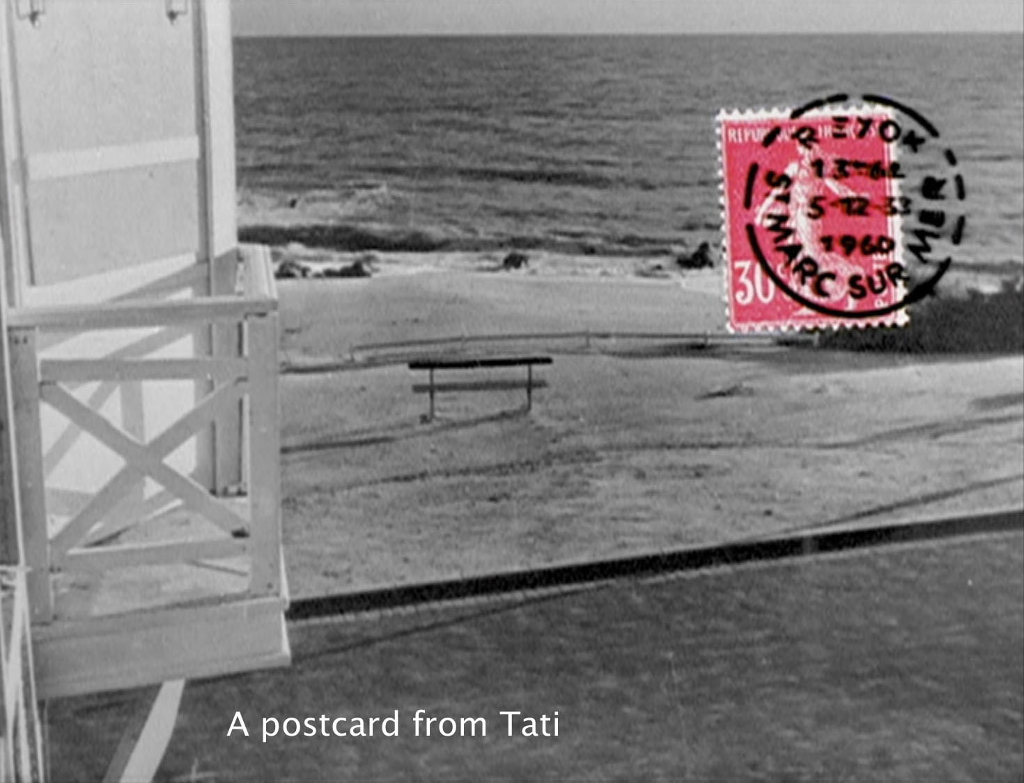 A postcard from Tati